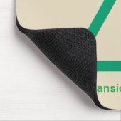 Geluk Mousepad Muismat (Hoek)