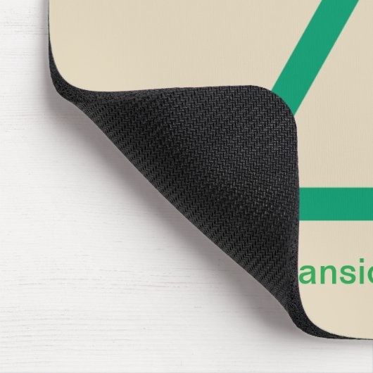 Geluk Mousepad Muismat (Hoek)