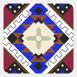 Geluk, Native American Zia Sticker
