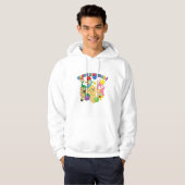 Geluk nieuwjaar 2 hoodie (Voorkant volledig)