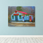 Geluk, North Carolina Canvas Afdruk (Insitu (Houten vloer))