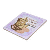 Geluk oma tegeltje (Zijkant)