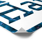 Geluk: Omheining Poster (Hoek)