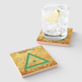 Geluk onderzetter (Zijkant)