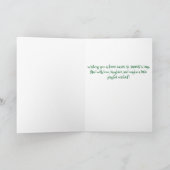 Geluk op de Fretten St. Patrick's Day Feestdagen Kaart (Binnen)