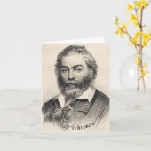 Geluk... op deze plek Whitman Jubileum Kaart (Gele Bloem)