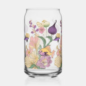 Geluk op Zee Blikvorm Glas (Voorkant)