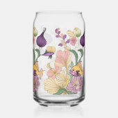 Geluk op Zee Blikvorm Glas (Achterkant)