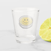 Geluk? Pluribuss Glass Shot Glas (Achterkant)
