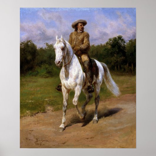 Geluk - Portret van kolonel William F. Cody Poster (Voorkant)