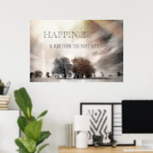 Geluk Poster (Thuiskantoor)