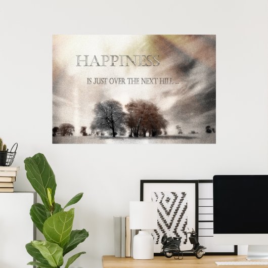 Geluk Poster (Thuiskantoor)