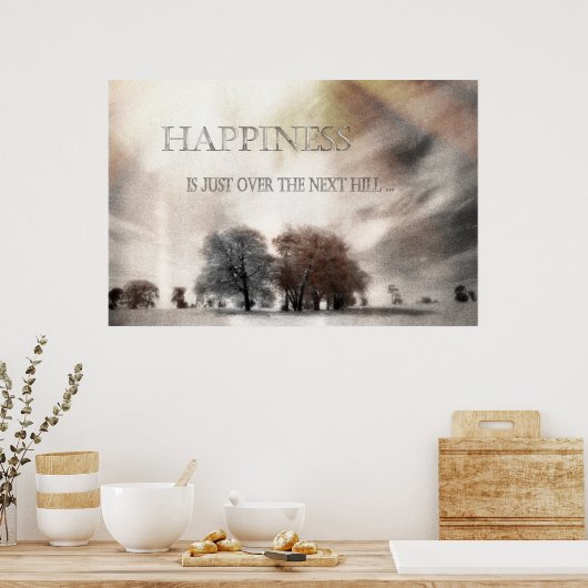 Geluk Poster (Keuken)