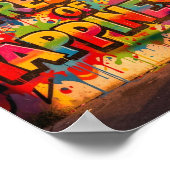 Geluk  poster (Hoek)