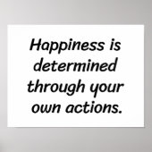 Geluk Poster (Voorkant)