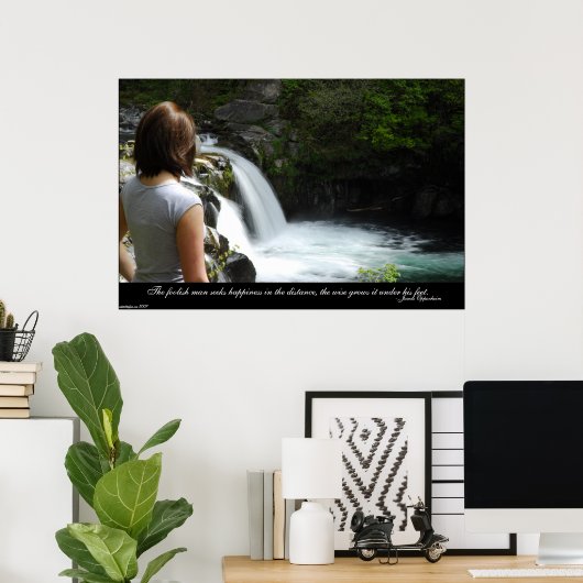 Geluk Poster (Thuiskantoor)