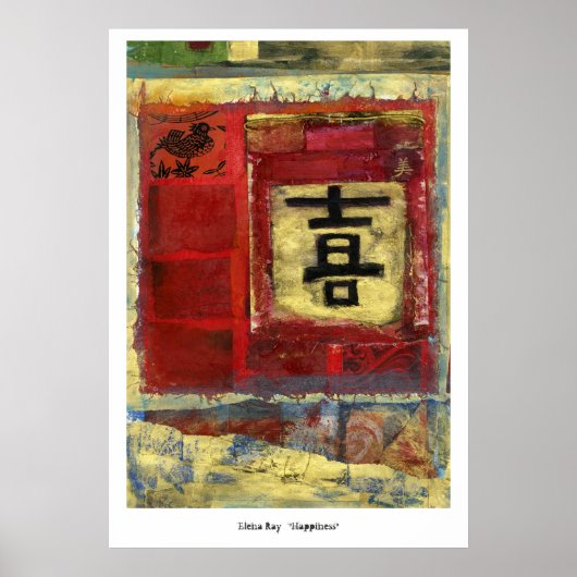 Geluk Poster (Voorkant)