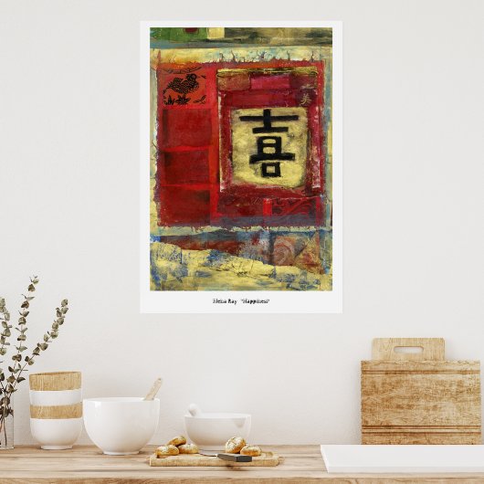 Geluk Poster (Keuken)