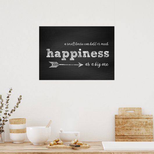 Geluk Poster (Keuken)