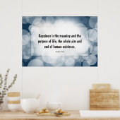 Geluk Poster: Aristoteles Poster (Keuken)