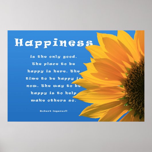 Geluk Poster: Ingersoll Poster (Voorkant)