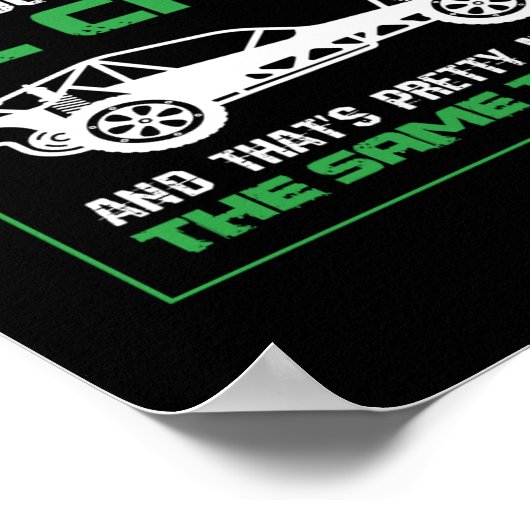 Geluk RC auto's hetzelfde Poster (Hoek)