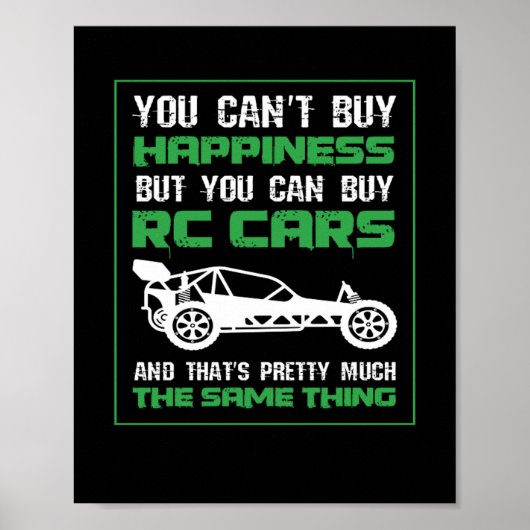 Geluk RC auto's hetzelfde Poster (Voorkant)