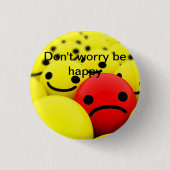 geluk ronde button 3,2 cm (Voorkant)