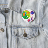 Geluk Ronde Button 5,7 Cm (In situ)