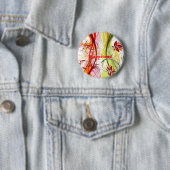 Geluk! Ronde Button 5,7 Cm (In situ)