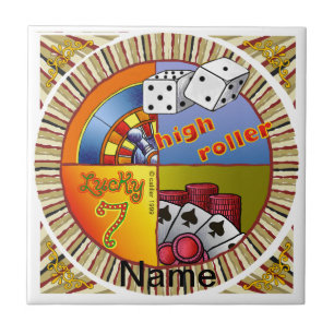 Geluk Roulette Tegeltje