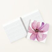 Geluk schattige leuke florale waterverf voor haar notitieboek (Binnen)