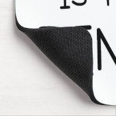 Geluk schreeuwt bingo muismat (Hoek)