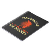 Geluk speelt ijskap notitieboek (Linkerzijde)