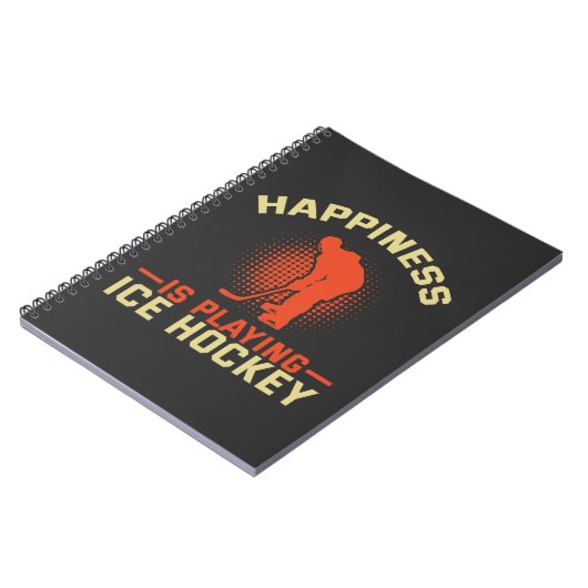 Geluk speelt ijskap notitieboek (Linkerzijde)