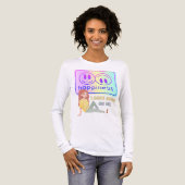 Geluk staat me goed Tri-Blend shirt (Voorkant)