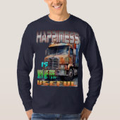 geluk t-shirt (Voorkant)