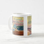 'Geluk thuis' koffie-Mok Koffiemok (Voorkant links)