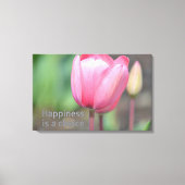Geluk Tulpen Canvas Afdruk (Voorkant)