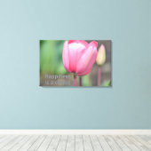 Geluk Tulpen Canvas Afdruk (Insitu (Houten vloer))