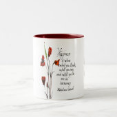 Geluk Tweekleurige Koffiemok (Center)