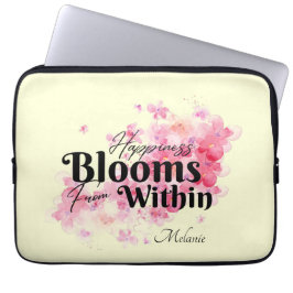 Geluk uit de laptophoes laptop sleeve