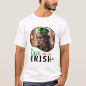 Geluk van de Ieren - Green Attyre Affair T-shirt (Voorkant)