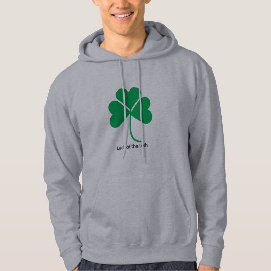 Geluk van de Ieren Hoodie (Voorkant)