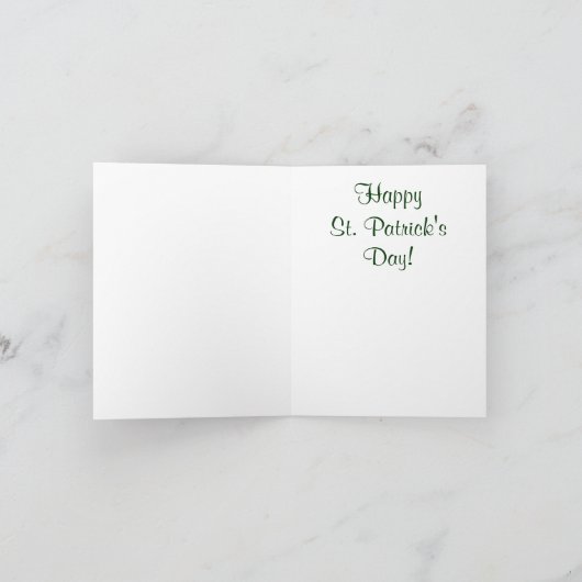 Geluk van de Ieren - Kaart (Binnen)