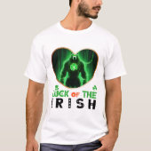 Geluk van de Ieren - Leprechaun's pot of fun T-shirt (Voorkant)