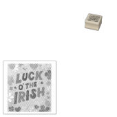 Geluk van de Ieren Rubberstempel (Gestempeld)