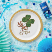Geluk van de Ieren St. Patrick's Papieren Bord (Feest)