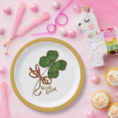 Geluk van de Ieren St. Patrick's Papieren Bord (Feest)