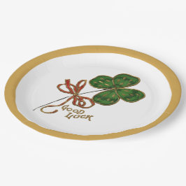 Geluk van de Ieren St. Patrick's Papieren Bord